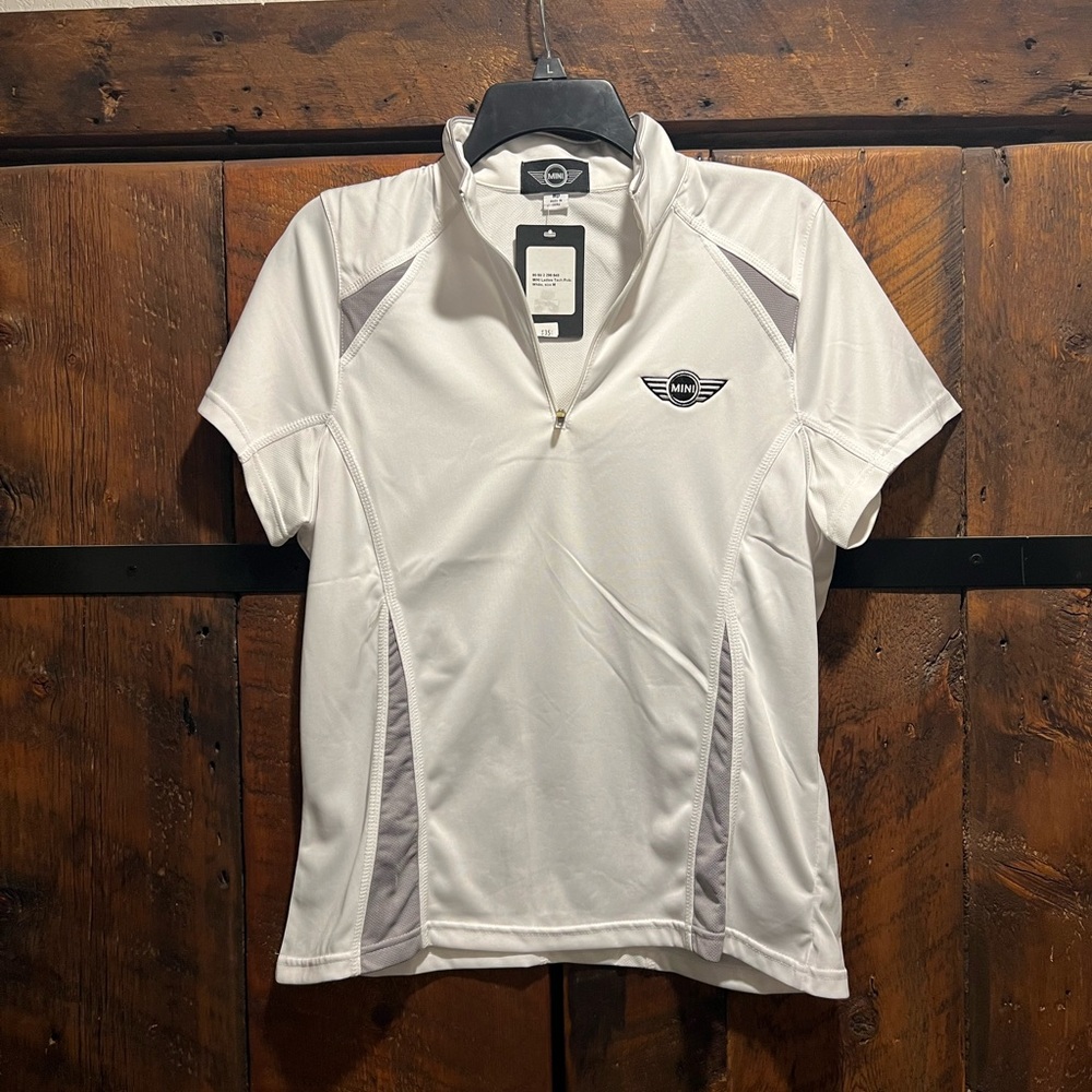 MINI White and Gray Polo Shirt